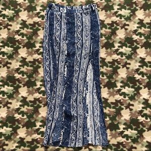 American Eagle Outfitters Long Maxi Skirt Hippy